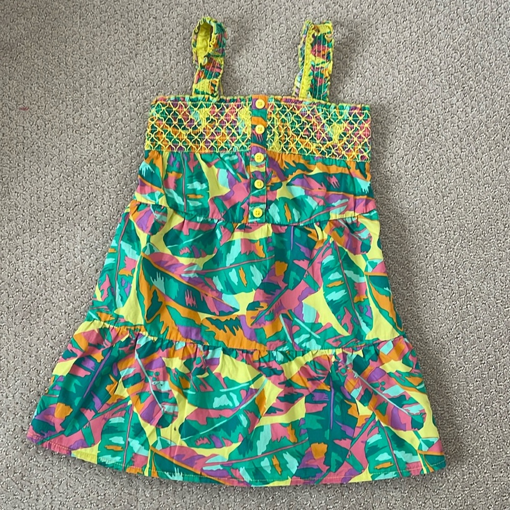 Cat & Jack Tropical Print Sundress (size XS [4/5])